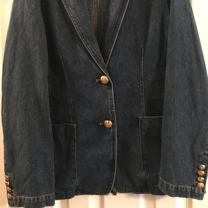 Ralph Lauren Vintage Denim Blazer
